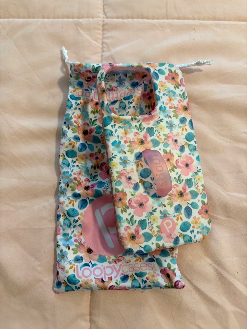 iPhone 14Pro Floral Loopy Case